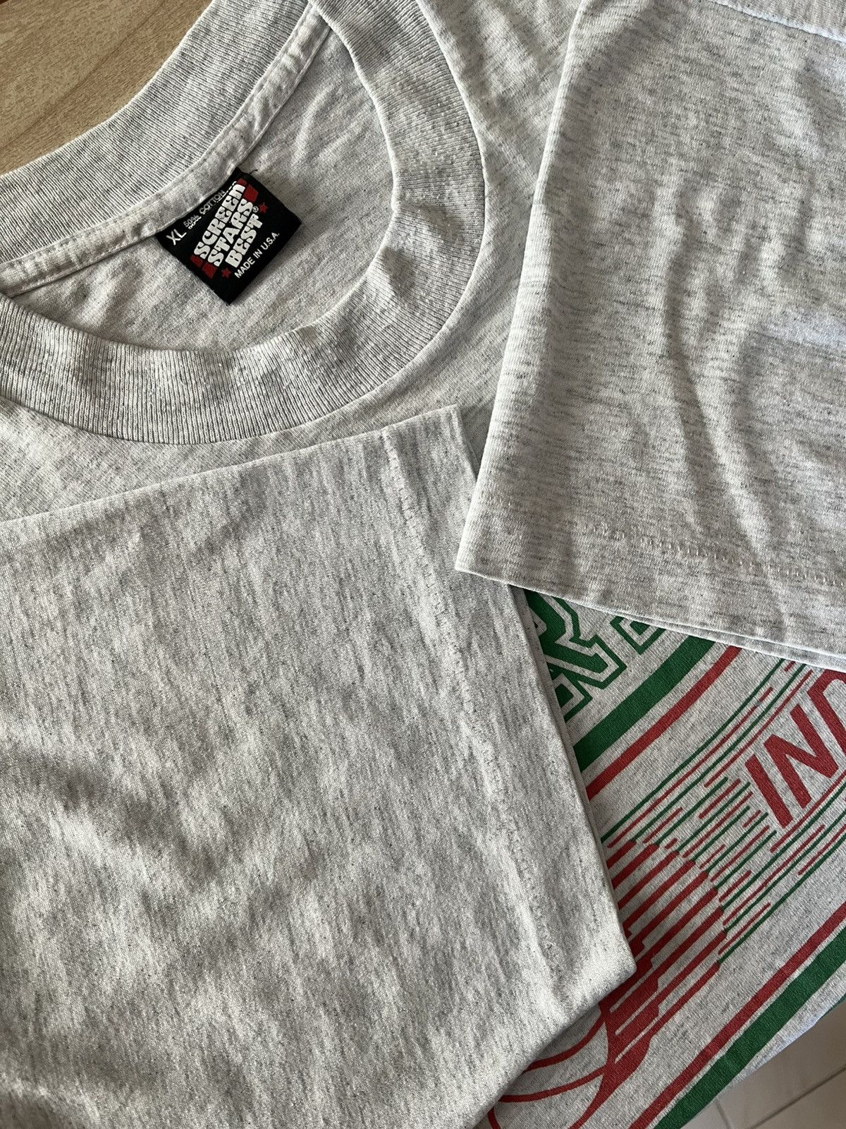Other Vintage 1990 Berlin Indians ECC Champs USA Tee Size US XL / EU 56 / 4 - 9 Thumbnail