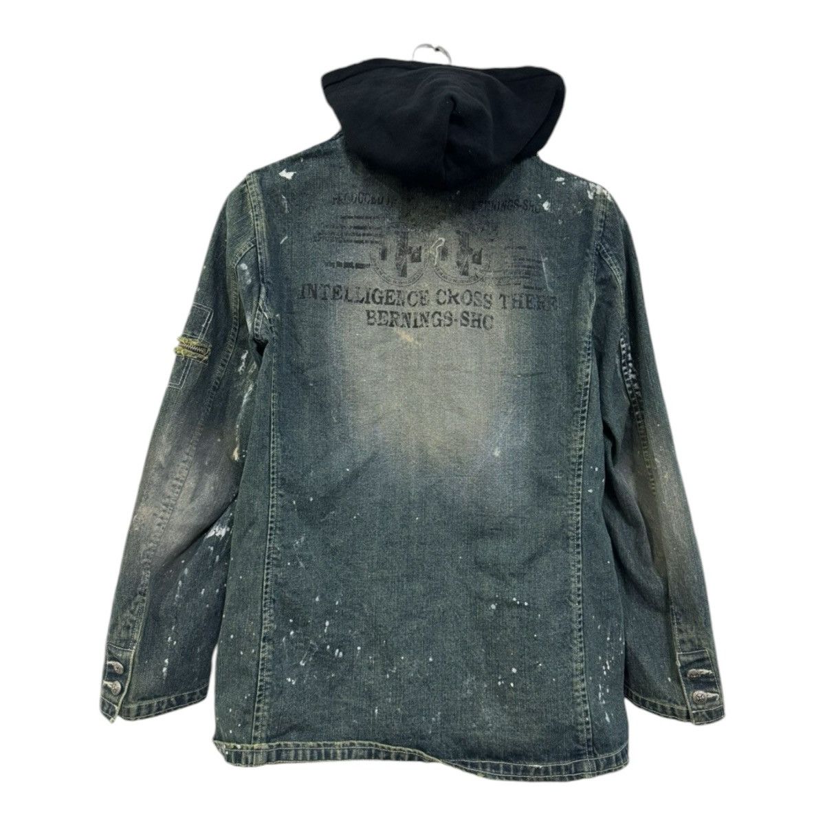 If Six Was Nine 💥PUNK DESIGN DESTROYED THRASHED BERNING SHO DENIM RARE Size US M / EU 48-50 / 2 - 7 Thumbnail