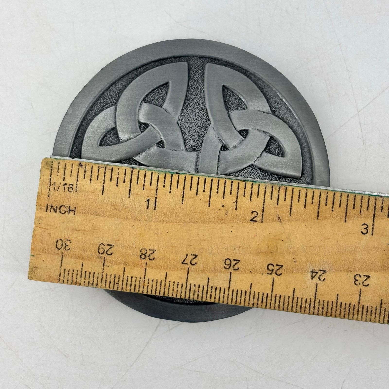 Vintage Great American Buckle Co Celtic Knot Round Eternity Faith Size ONE SIZE - 5 Thumbnail
