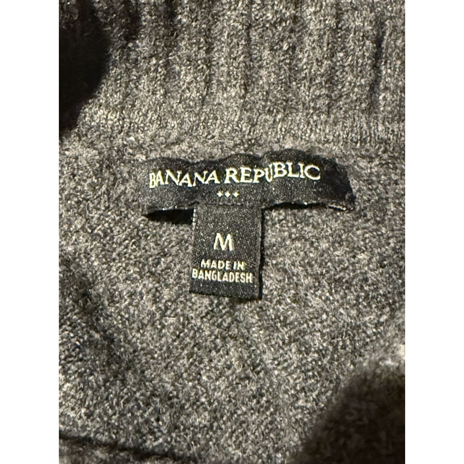 Banana Republic Banana Republic Sweater Womens Medium Gray Turtleneck Raglan Sleeve Pullover Casual 2010s Preppy Minimalist Knit Winter Womens Size M / US 6-8 / IT 42-44 - 5 Thumbnail