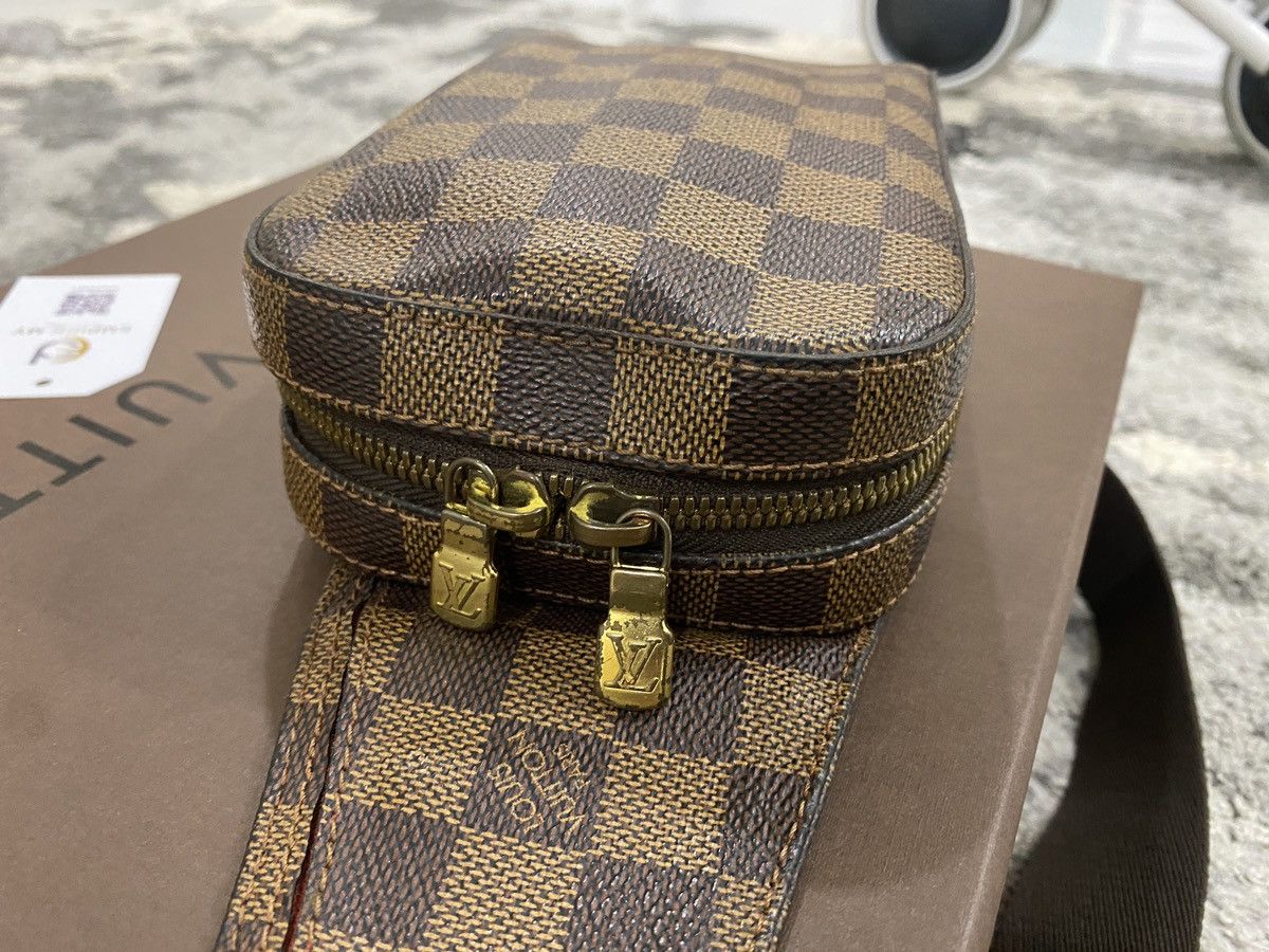 Louis Vuitton Authentic Louis Vuitton Geronimos Damier Ebene Size ONE SIZE - 7 Thumbnail