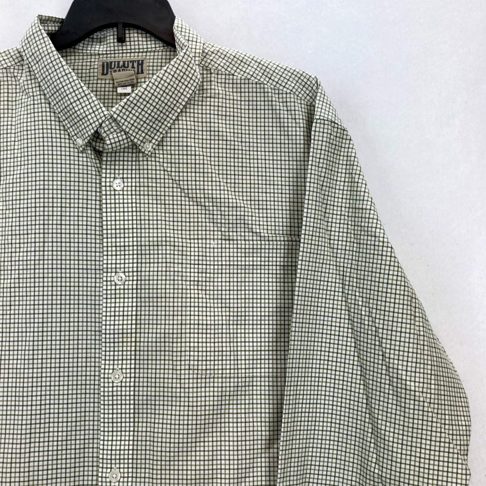 Vintage Duluth Wrinklefighter Relaxed Fit Long Sleeve Shirt 3XL Green Check Button Down Shirt Mens Regular 3XL Green Check Duluth Wrinklefighter Size US XXL / EU 58 / 5 - 2 Thumbnail