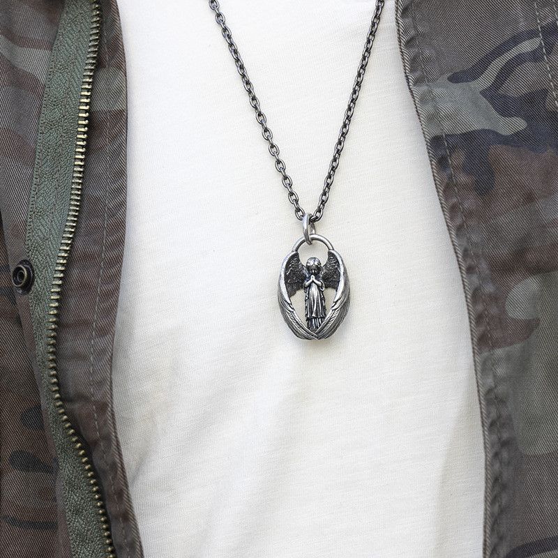 Japanese Brand Little Angle Pendant Necklace Size ONE SIZE - 2 Thumbnail