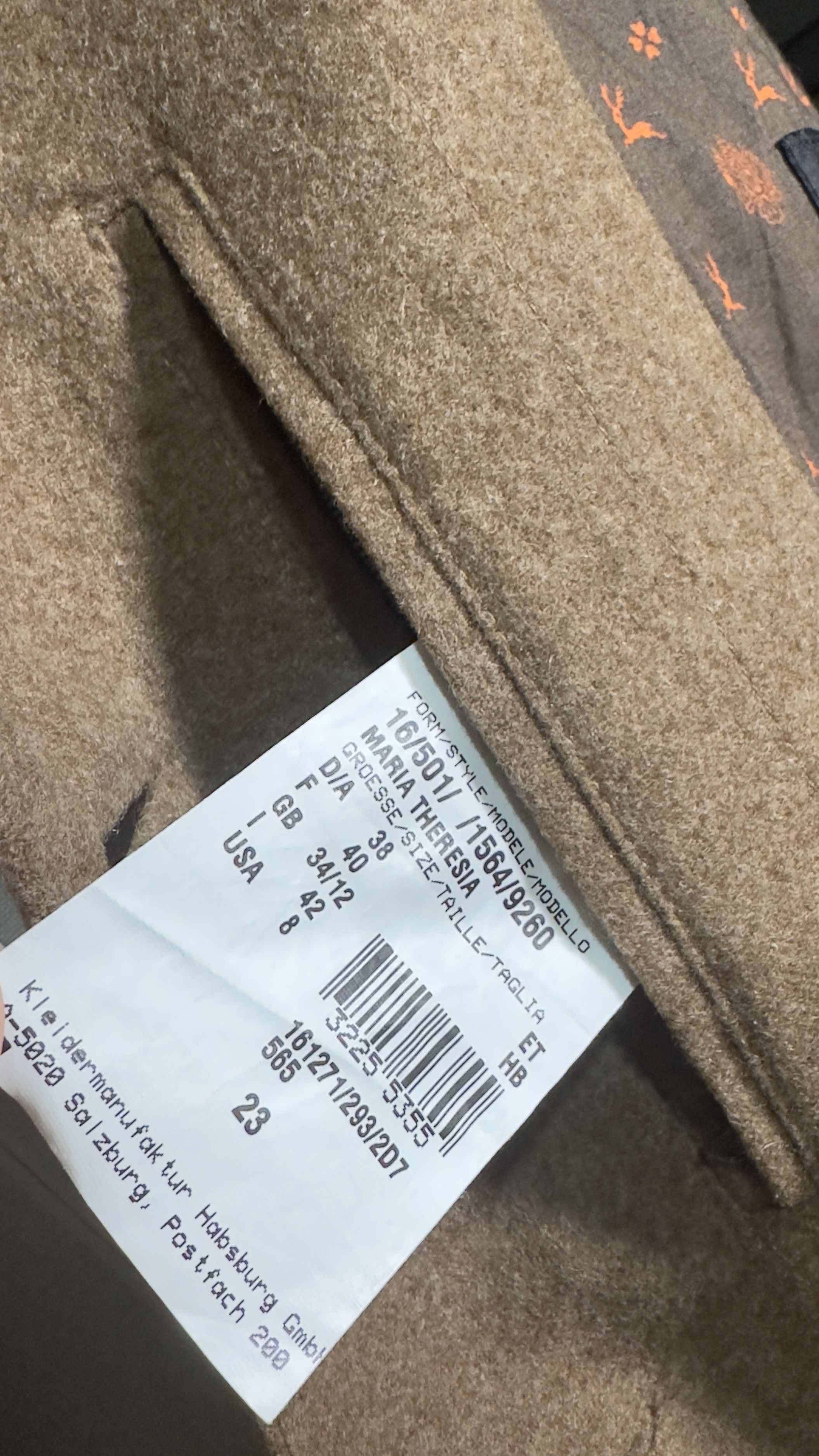 Vintage Habsburg wool brown coat Size M / US 6-8 / IT 42-44 - 11 Thumbnail