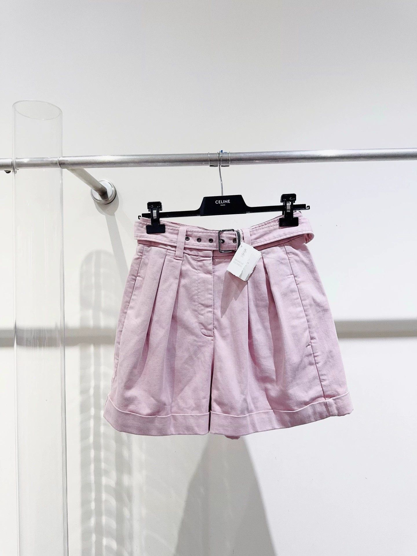 Brunello Cucinelli Brunello Cucinelli Pink Shorts - dmc Size US 38 / EU 54 - 1 Thumbnail