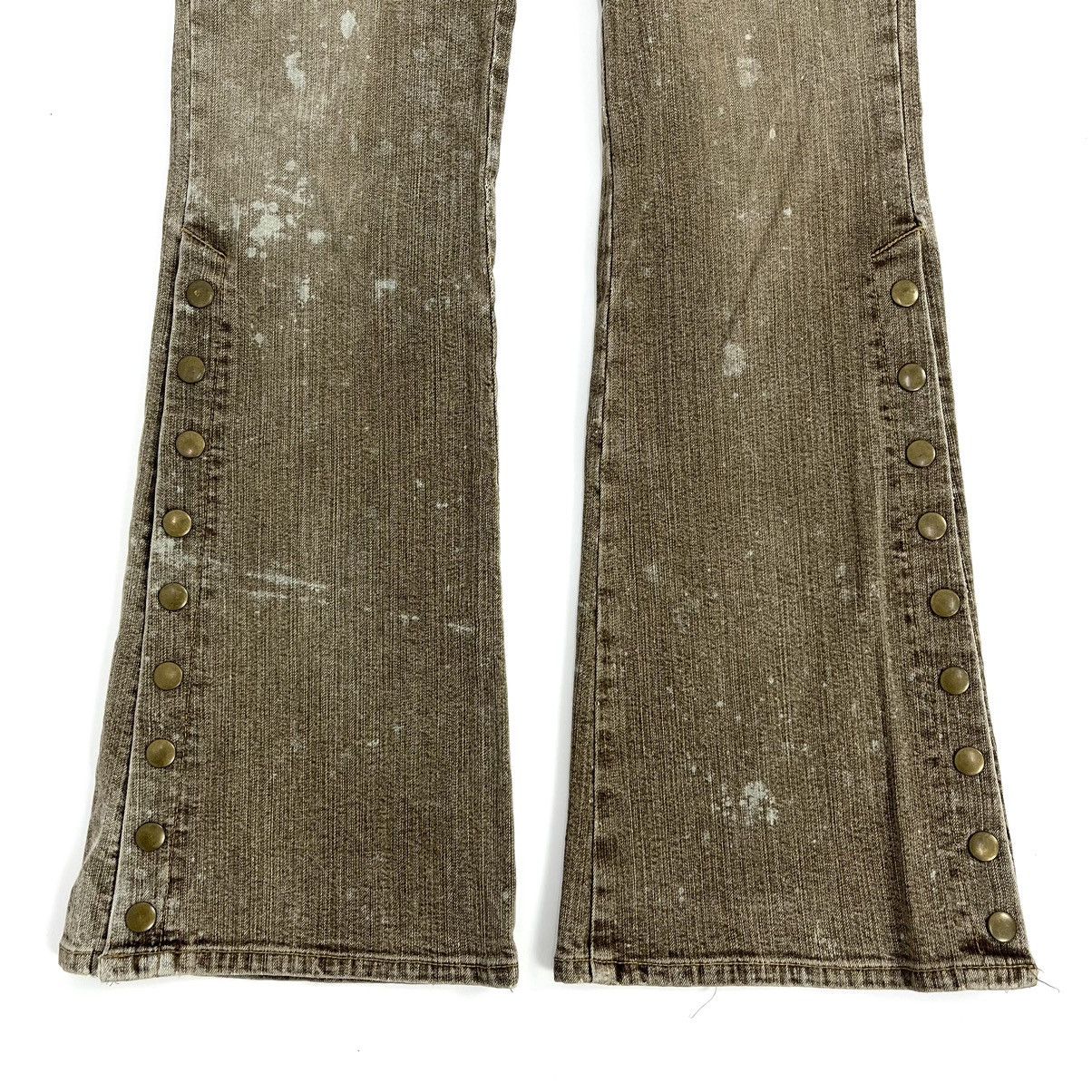 If Six Was Nine × Seditionaries Oririn Flare Jeans Faded Bushpants Size US 30 / EU 46 - 5 Thumbnail