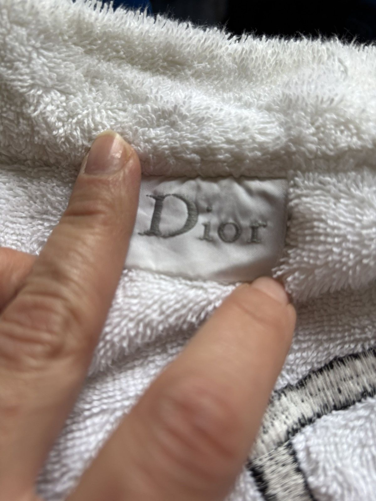 Dior CHRISTIAN DIOR Cotton bathrobe I love Dior Size M / US 6-8 / IT 42-44 - 5 Thumbnail
