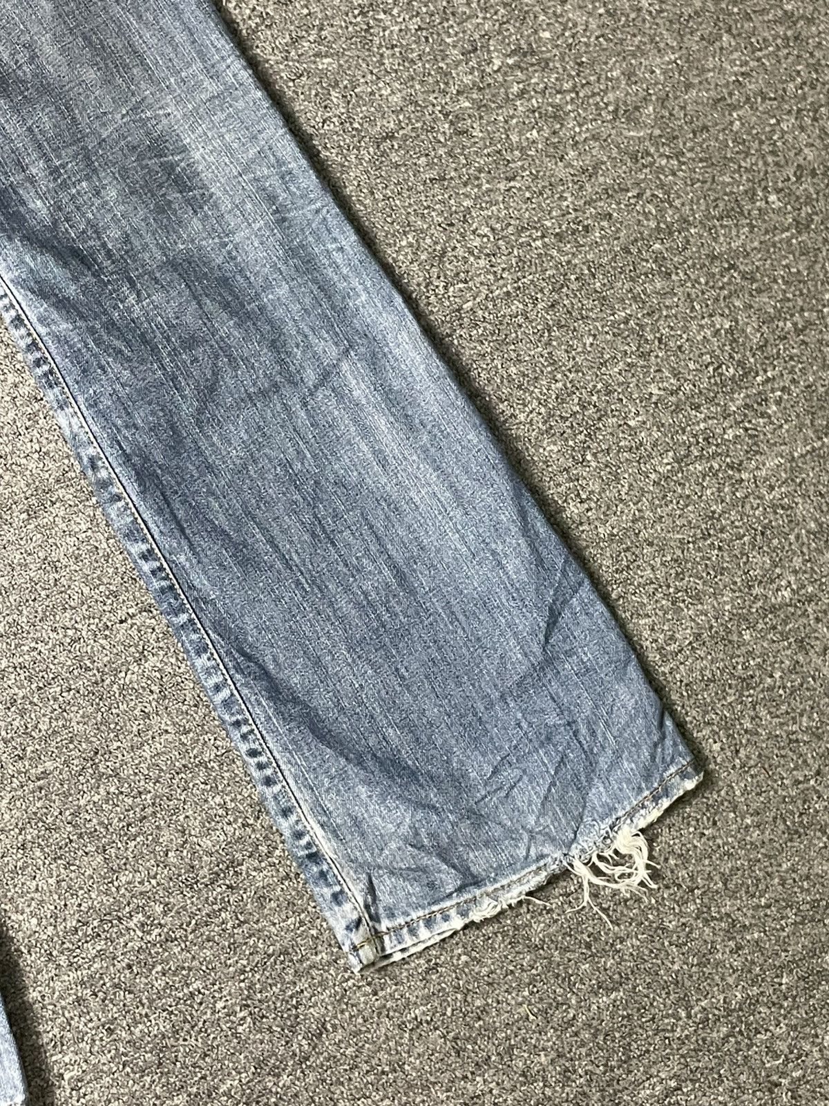 Banana Republic × Vintage BANANA REPUBLIC Ripped Straight Cut Jeans (83) Size US 29 - 16 Thumbnail