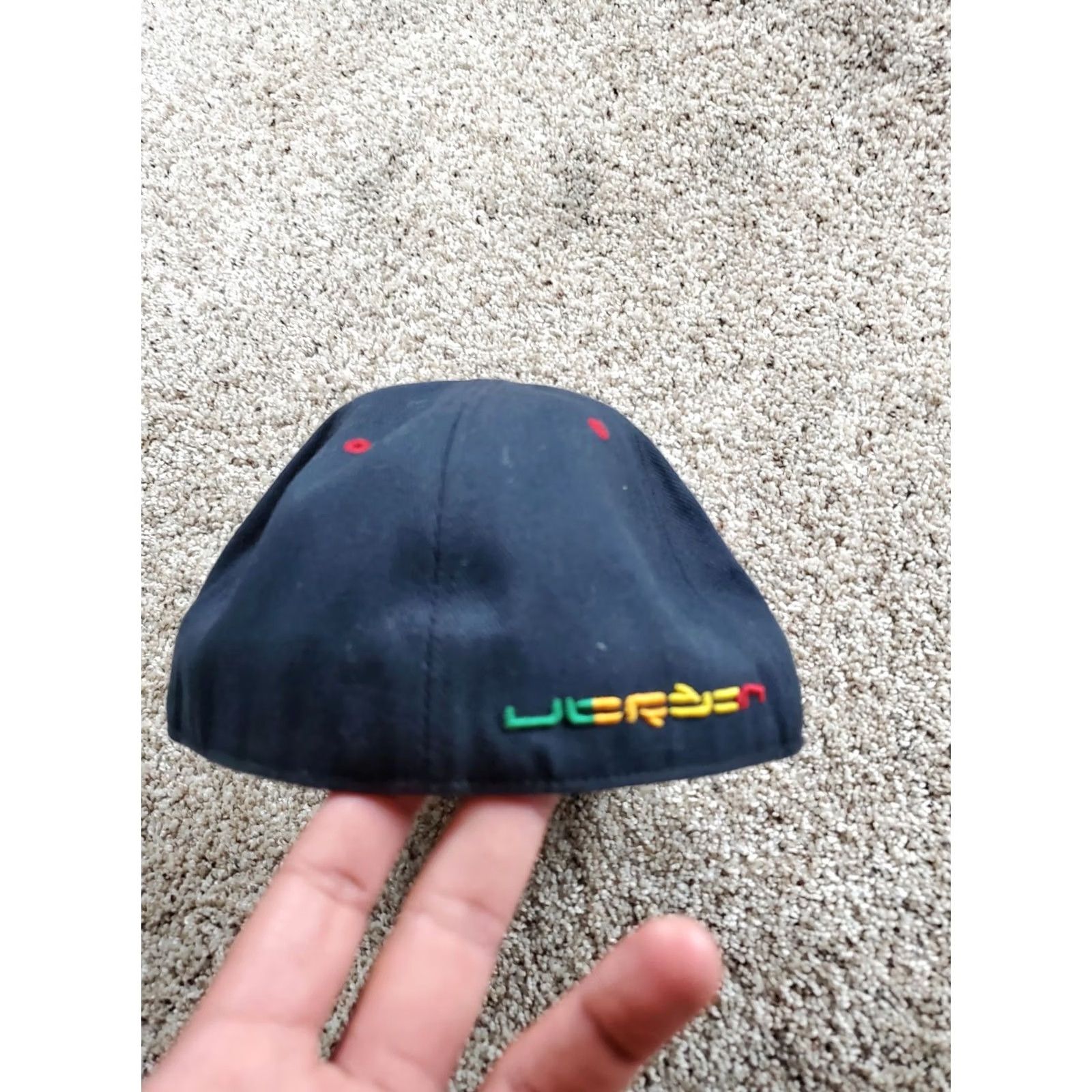 Jordan Brand Jordan Hat Men 7 5/8 Black Tri-color Wheel Jumpman Fitted Cap Baseball Cap Jordan 8 Size ONE SIZE - 3 Thumbnail