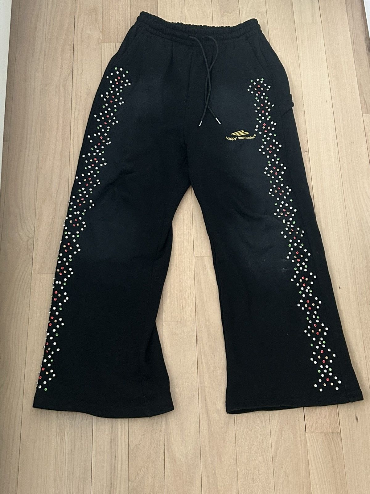 HMDD HMDD Crystal Sweatpants Black Size US 32 / EU 48 - 1 Thumbnail