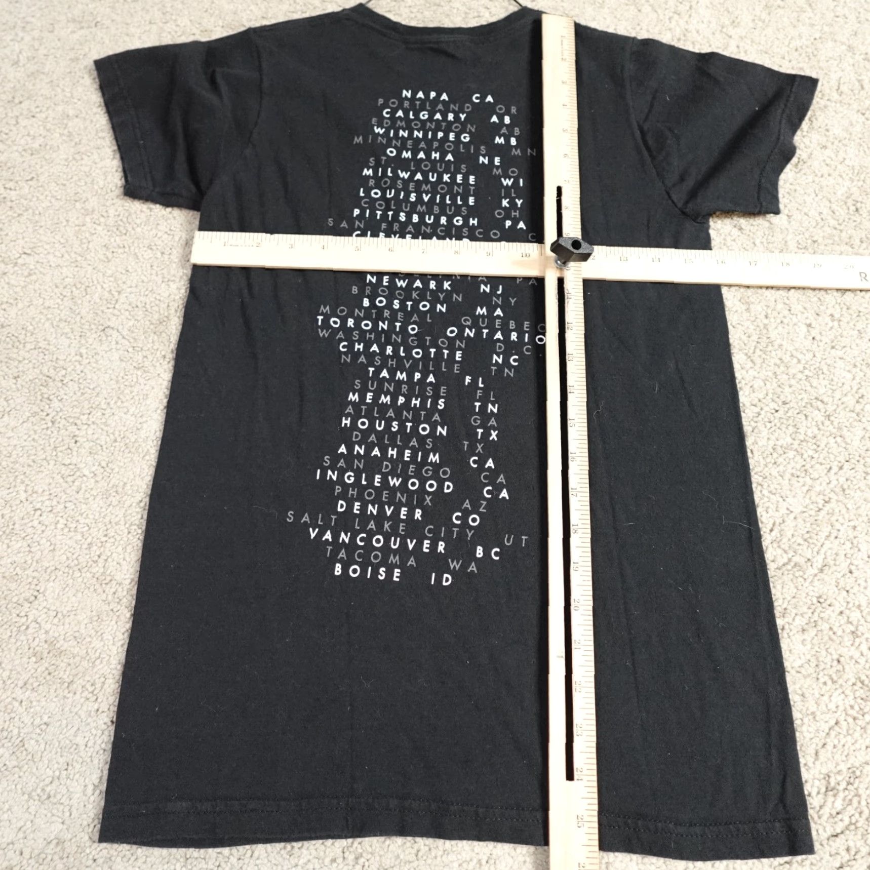 Vintage Imagine Dragons Shirt Women's Small Black Double-Sided Tour Band Concert T-Shirt Size S / US 4 / IT 40 - 4 Thumbnail