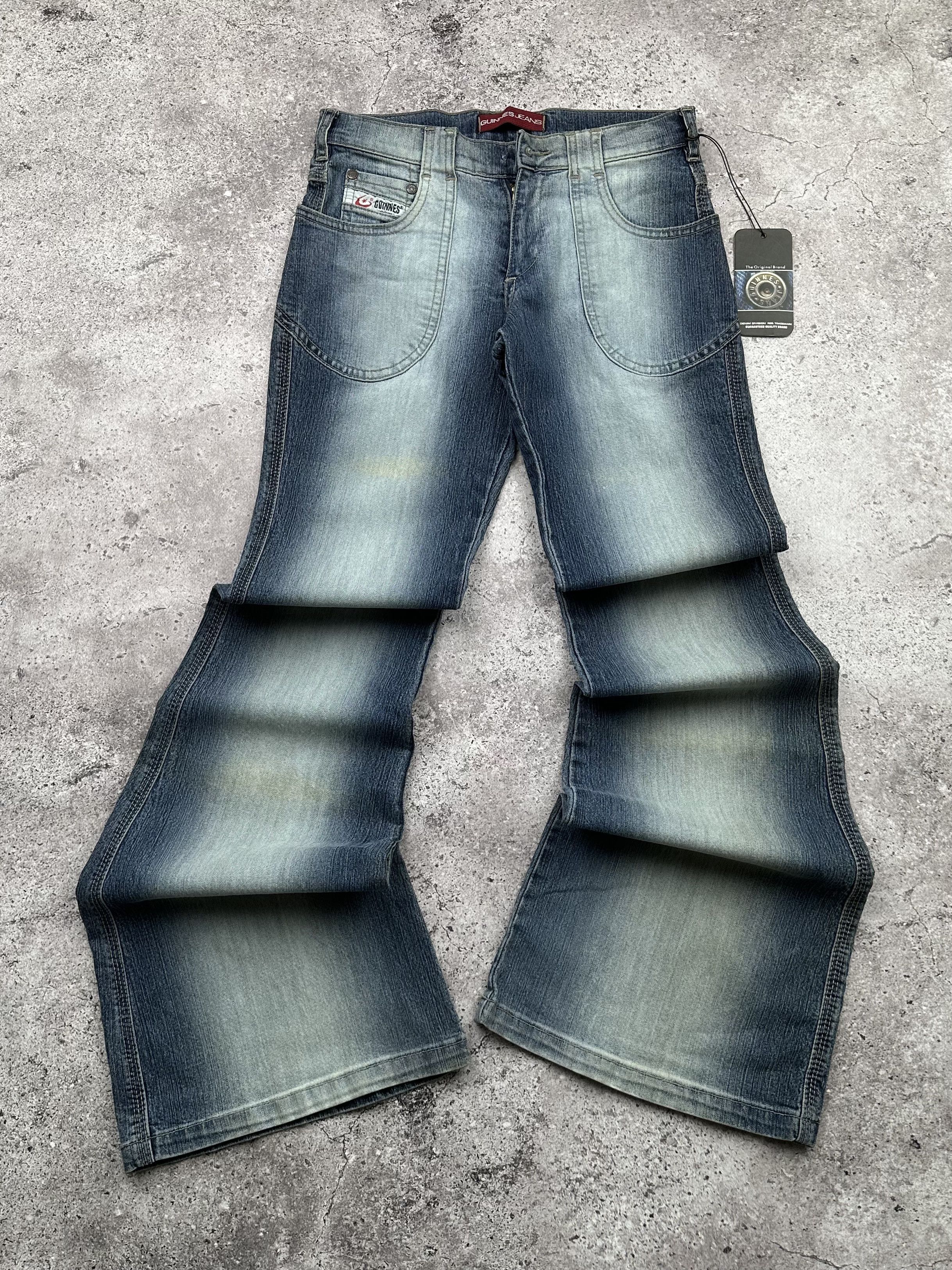 Vintage Faded Flare Jeans C207 Womenswear