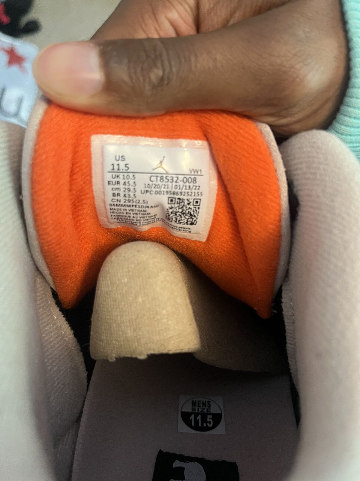 Jordan Brand Air Jordan 3 Desert Elephant Size US 11.5 / EU 44-45 - 6 Thumbnail