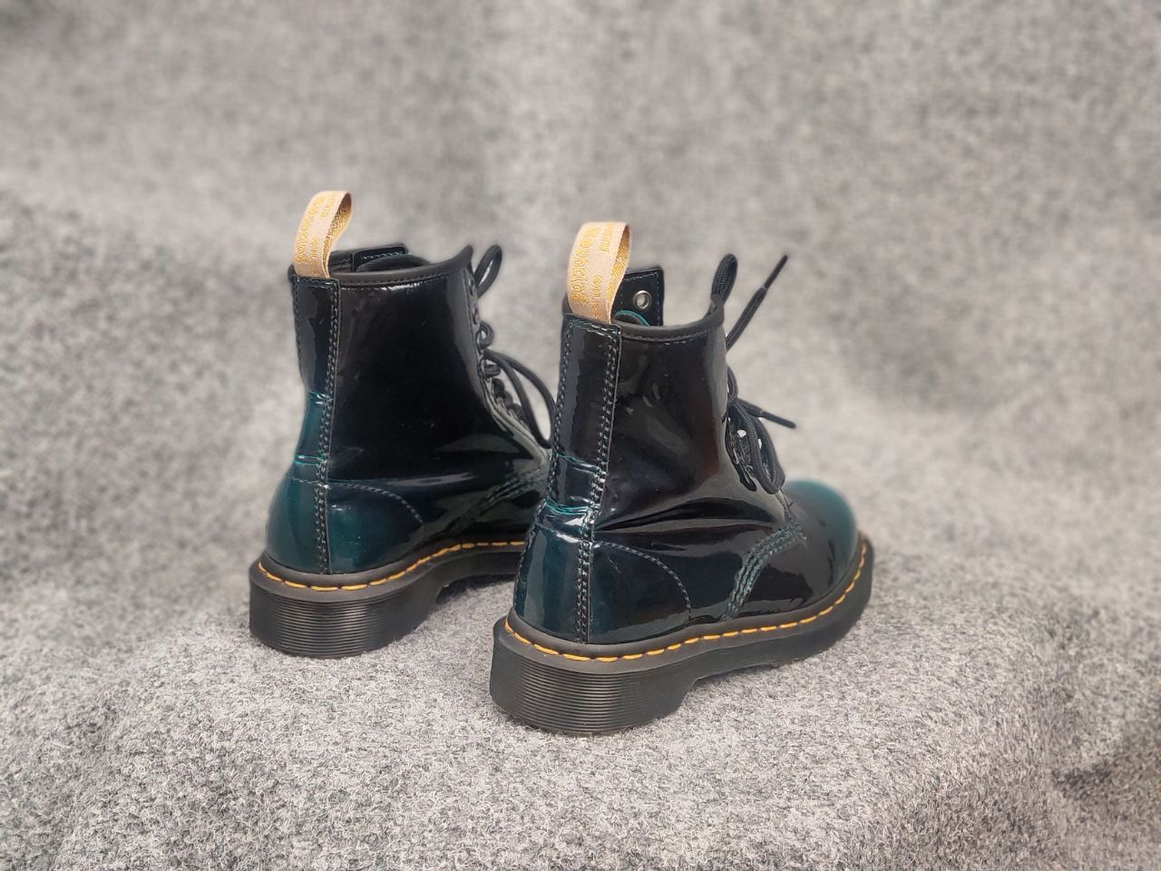 Dr. Martens Dr.Martens 1460 Vegan gradient patent leather Combat Boots Size US 5 / IT 35 - 11 Thumbnail