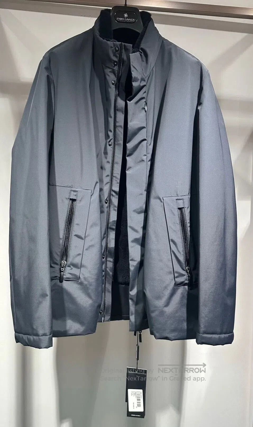 Japanese Brand Fabio Galazzi Men's Fur Jacket. Size US L / EU 52-54 / 3 - 1 Thumbnail