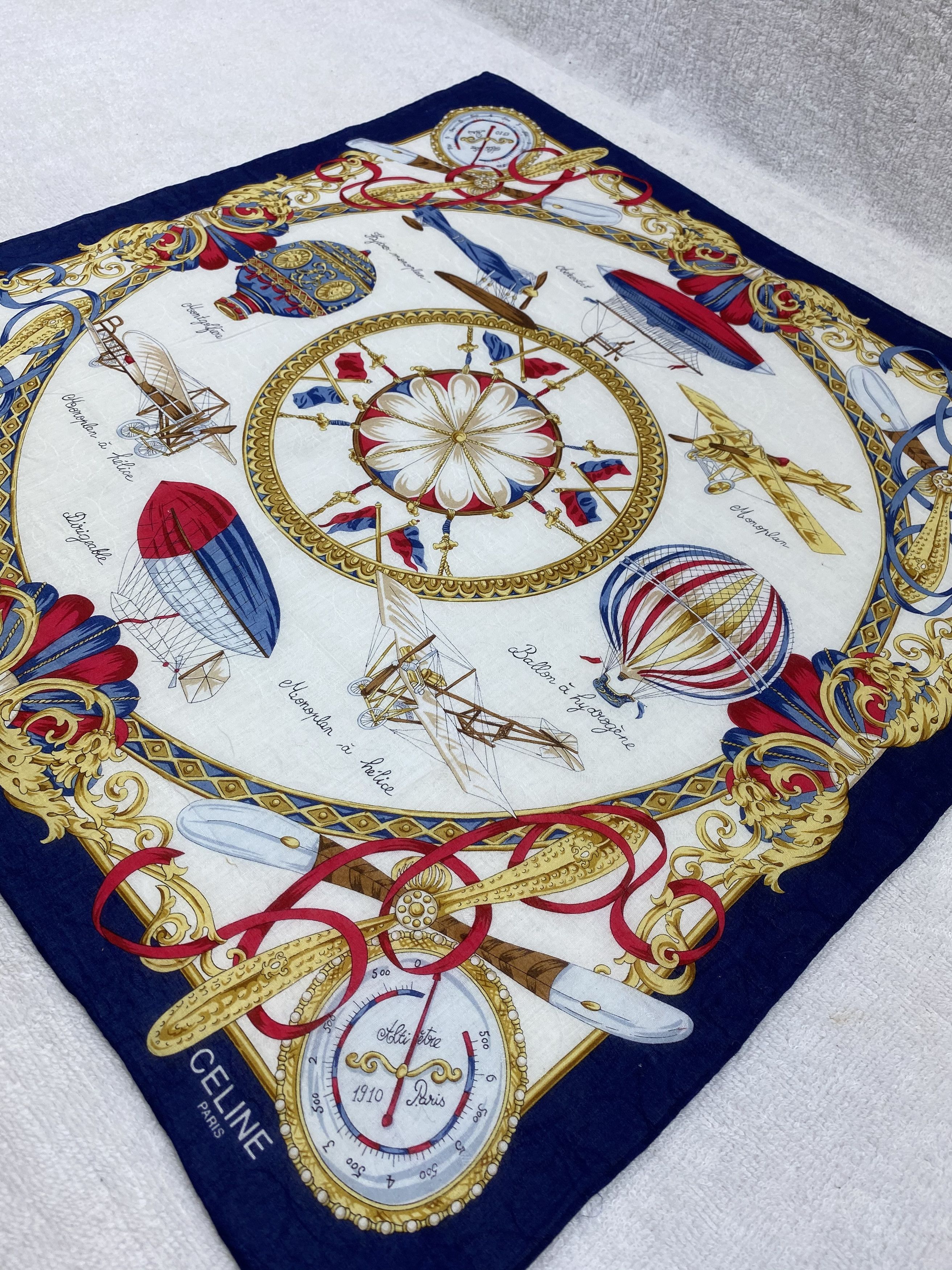 Celine Celine Bandana / Handkerchief / Neckerchief Size ONE SIZE - 4 Thumbnail