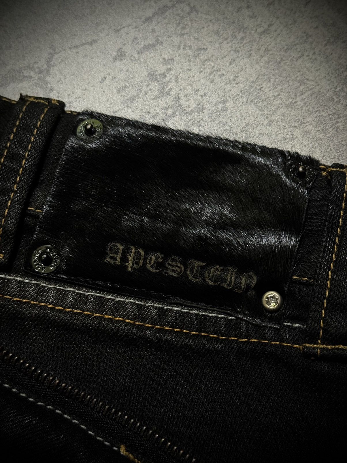 Hysteric Glamour Y2k Apestcip Ifsixwasnine Distressed Jeans Size US 31 - 9 Thumbnail