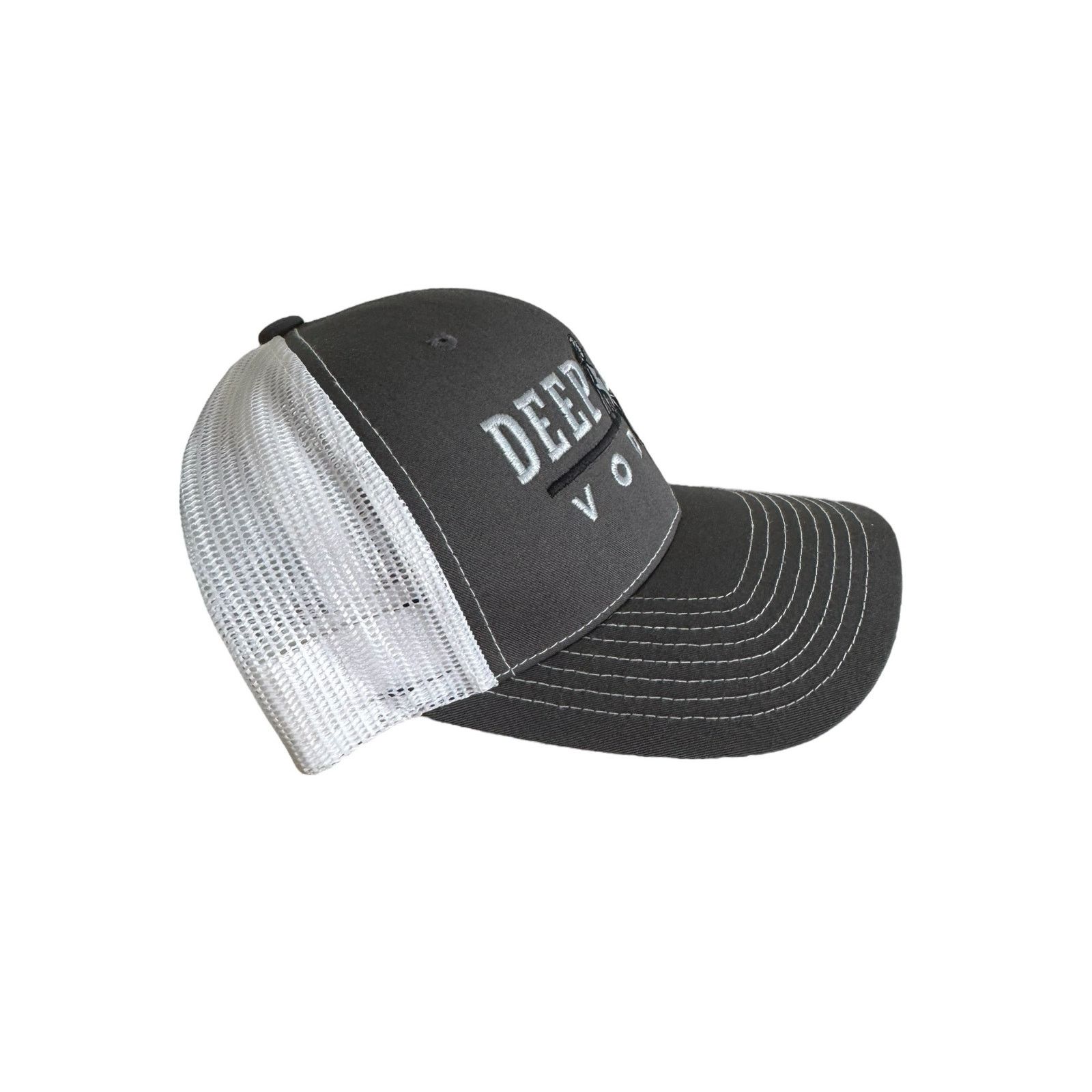 Richardson Deep Eddy Vodka Gray Adjustable SnapBack Baseball Hat Size ONE SIZE - 4 Thumbnail