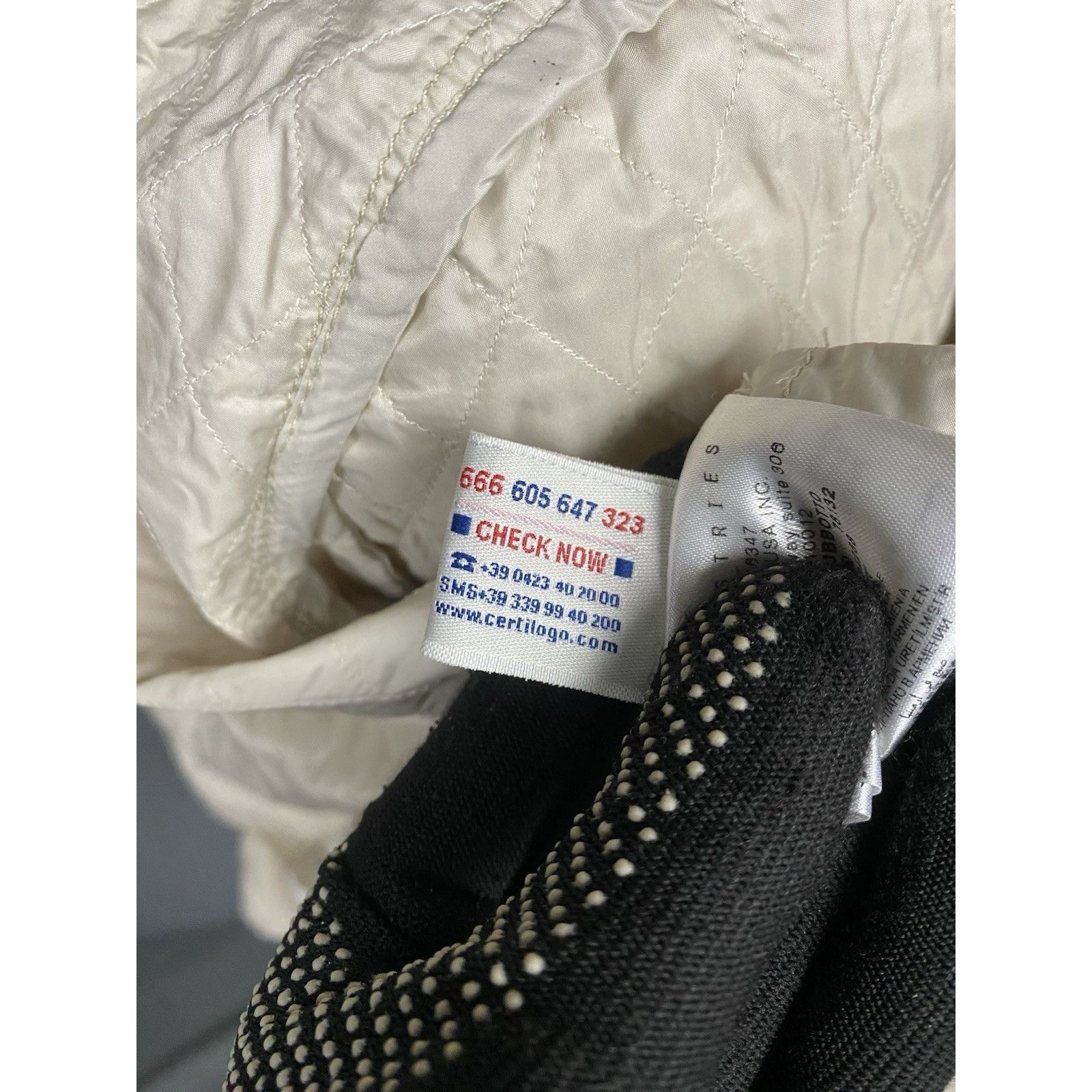 Moncler Moncler Eliane Giubbotto Women's Beige Quilted Jacket Size 0 Size XS / US 0-2 / IT 36-38 - 15 Thumbnail