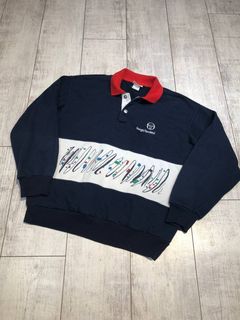 Sergio tacchini best sale sweatshirt vintage