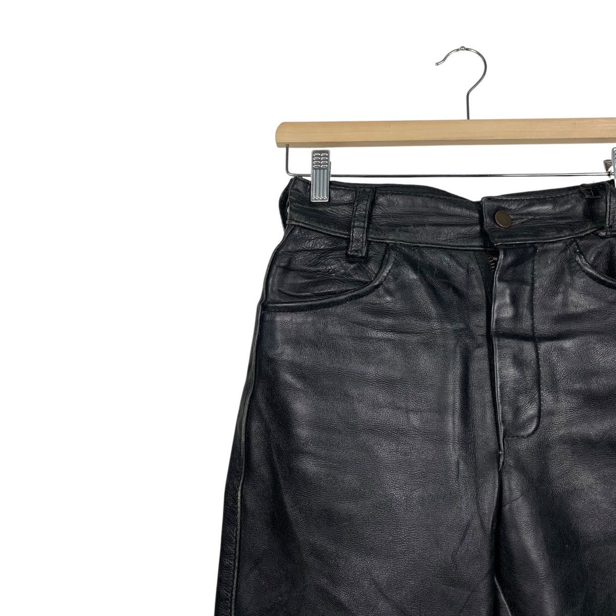 Vanson Leathers Vanson Leather Biker Pants Made In USA Size US 27 - 6 Thumbnail