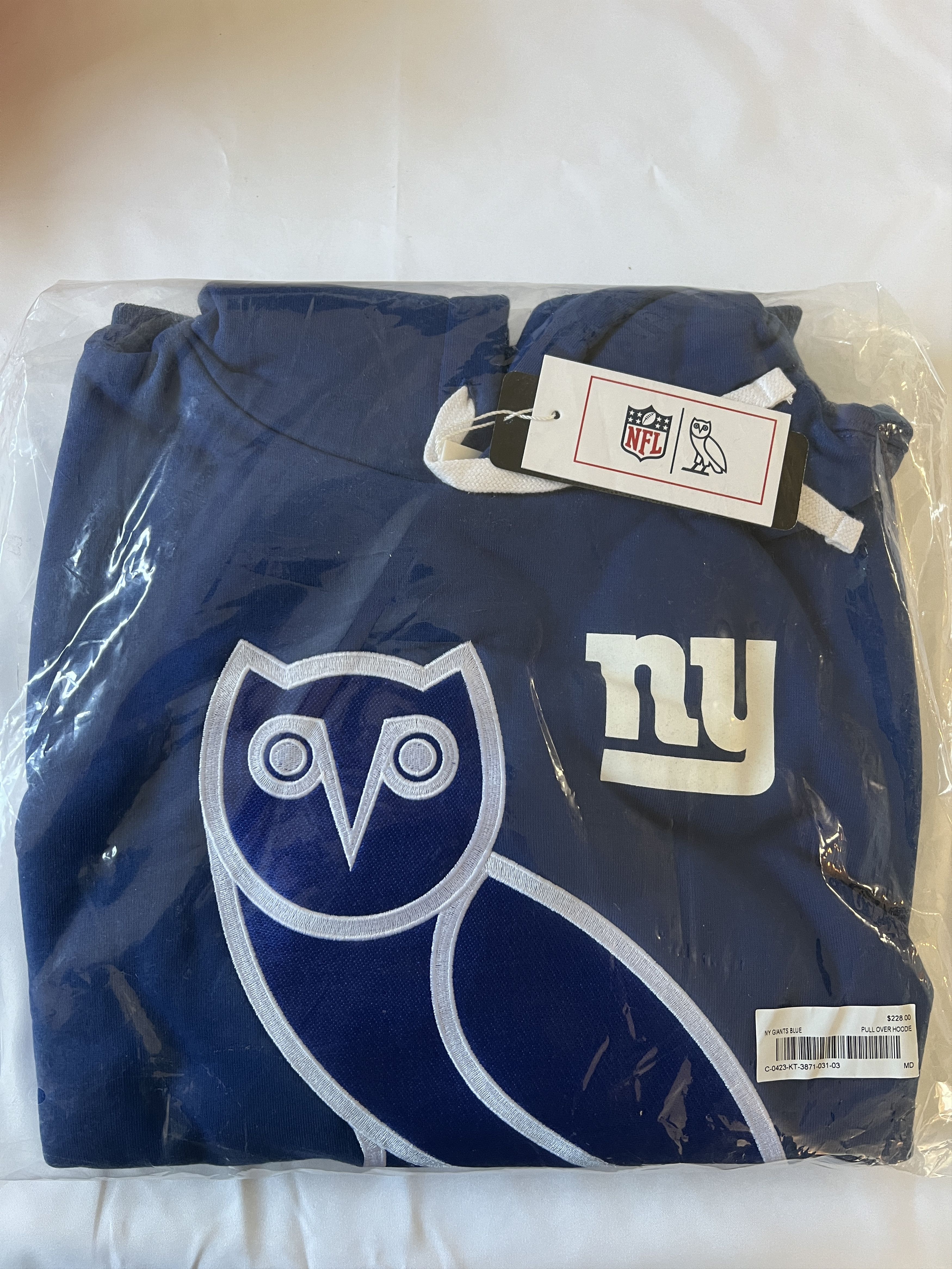 Drake × NFL × October's Very Own OVO x NFL NEW YORK GIANTS OG HOODIE Size US M / EU 48-50 / 2 - 4 Thumbnail