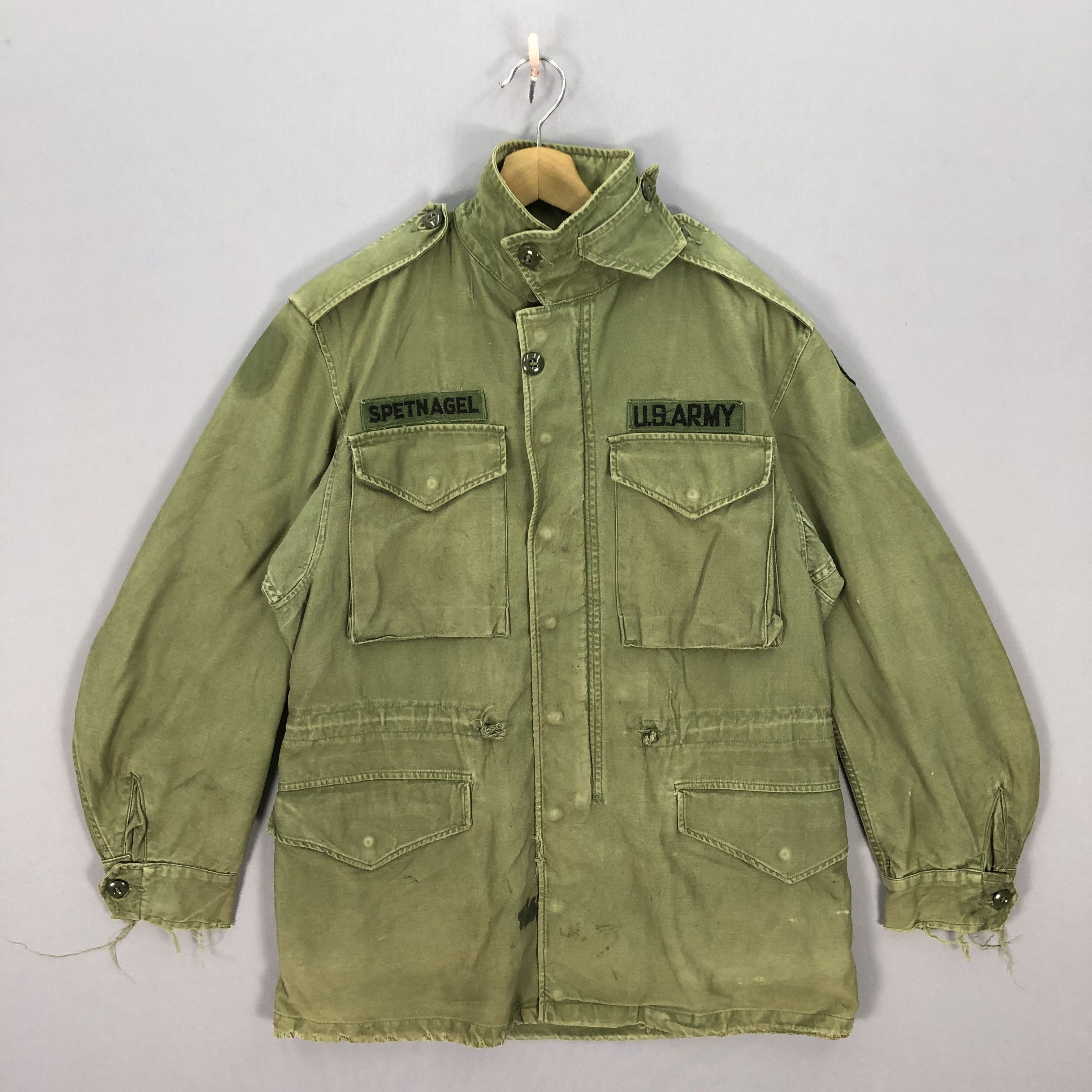 Vintage Vintage US Army Multi Pocket Tactical Parka Jacket Size US M / EU 48-50 / 2 - 1 Thumbnail