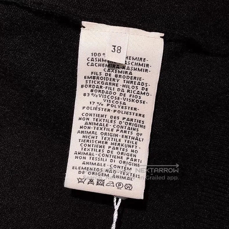 Hermes Hermes Knitted long top with star and snowman print in bla Size XS / US 0-2 / IT 36-38 - 8 Thumbnail