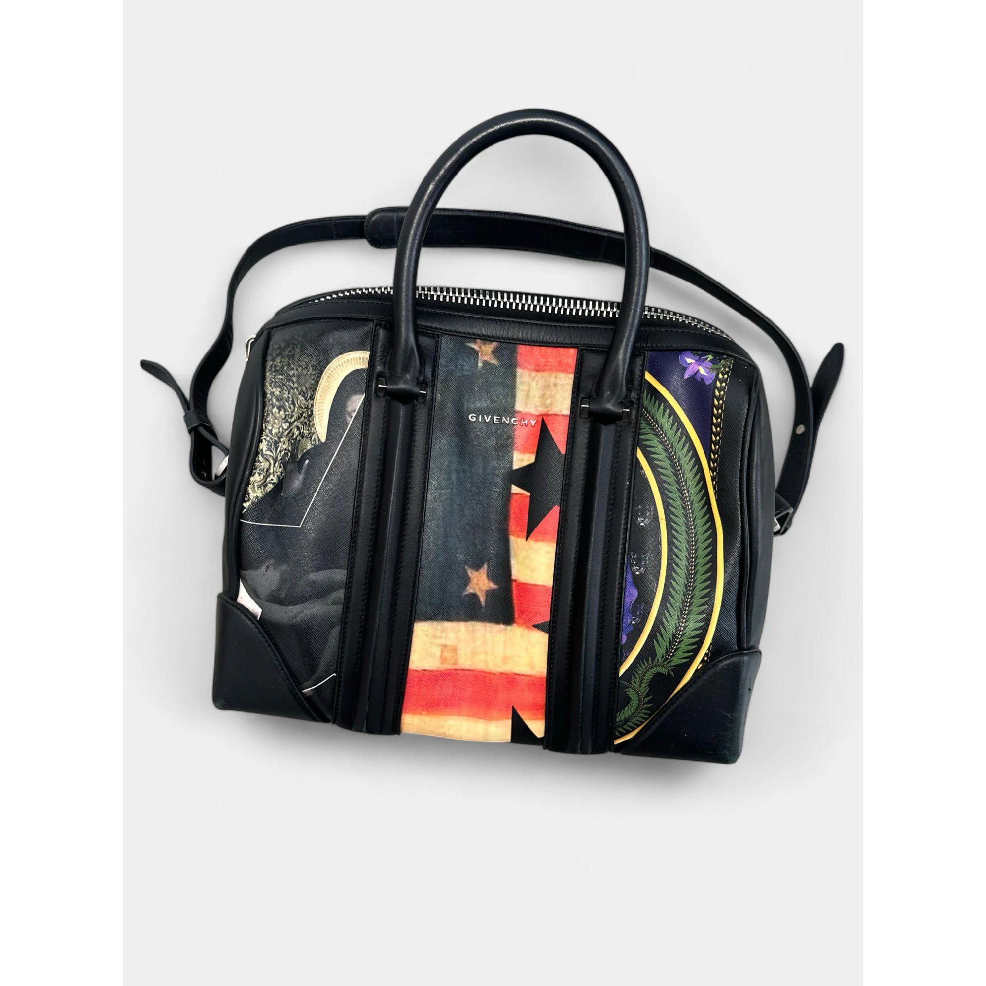 Givenchy Givenchy 2013 Lucrecia Leather Bag By Riccardo Tisci Black Size ONE SIZE - 3 Thumbnail