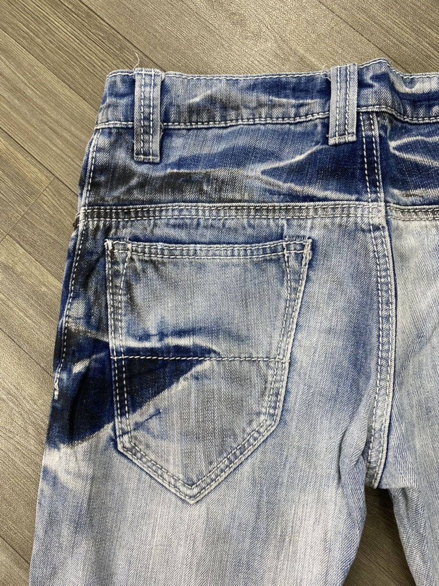 BUFFALO BOBS Buffalo Bobs Clawmark Curve Distressed Mudwash Flared Jeans Size US 32 / EU 48 - 18 Thumbnail