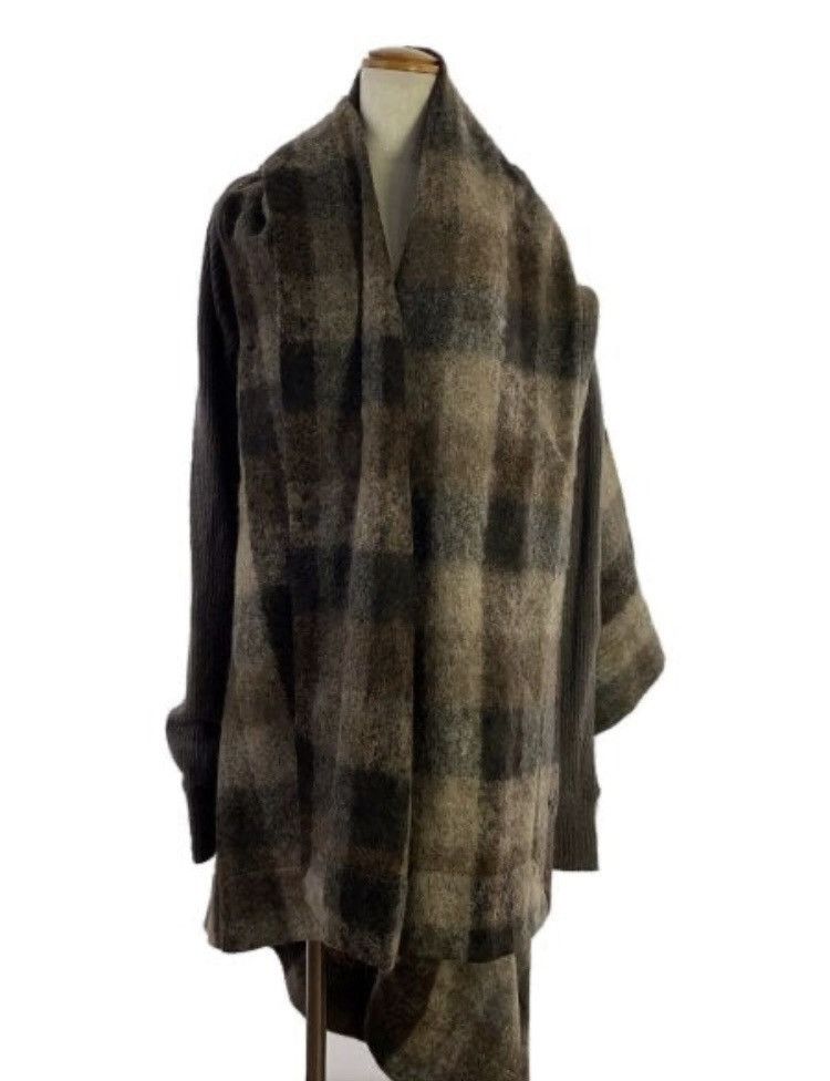archive rick owens blanket stall long cardigan