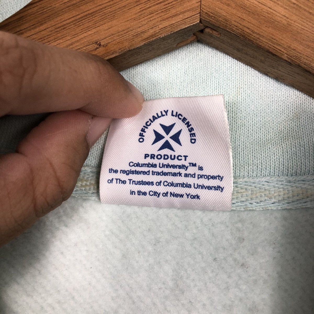 Japanese Brand 📌Vintage Half Zipper Sweater Columbia University X GU Japan Size US L / EU 52-54 / 3 - 17 Thumbnail
