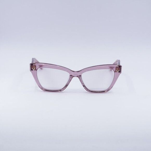 Valentino Valentino V-TALE VLX-140C Eyeglasses Transparent Pink 53mm Size ONE SIZE - 2 Thumbnail
