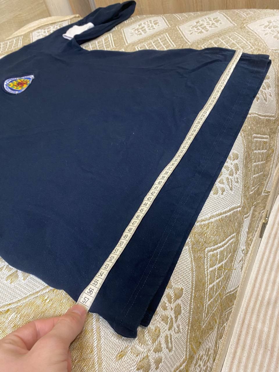 Vintage 🔥 1960s Scotland Retro Long Sleeve Jersey Shirt Score Draw Size US XL / EU 56 / 4 - 8 Thumbnail