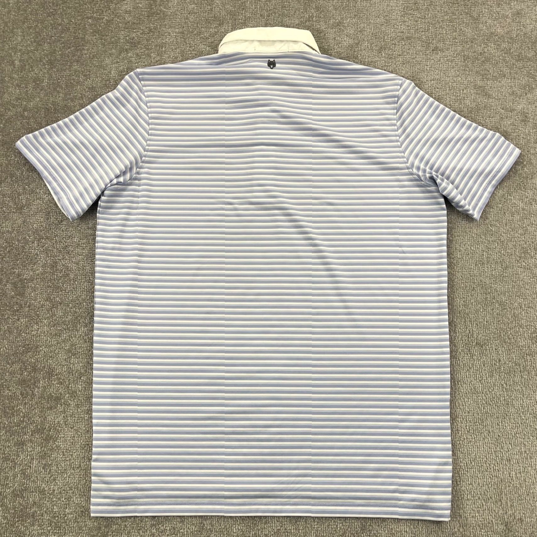 Vintage GREYSON Polo Shirt Mens Large White Purple Striped Golf Performance Kings Creek Shirt Mens Large Greyson Polo Size US L / EU 52-54 / 3 - 2 Thumbnail