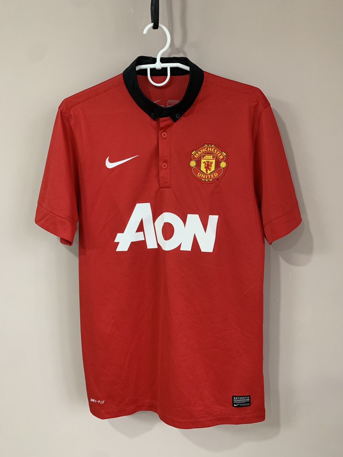 Nike MANCHESTER UNITED 2013 2014 HOME SOCCER SHIRT JERSEY Nike Size US S / EU 44-46 / 1 - 1 Thumbnail