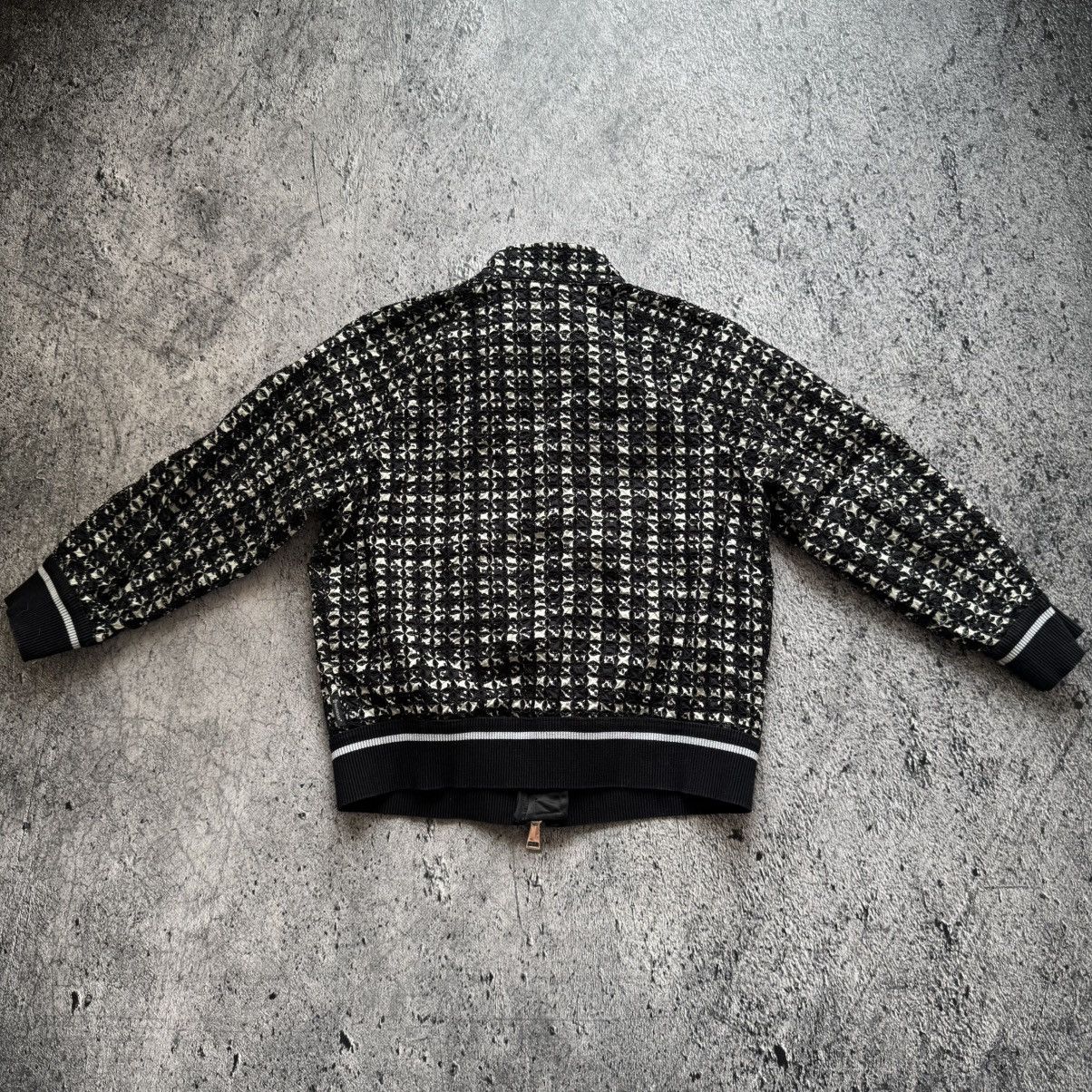 Moncler Moncler tweed print fiadone jacket black womens M size Size M / US 6-8 / IT 42-44 - 21 Thumbnail