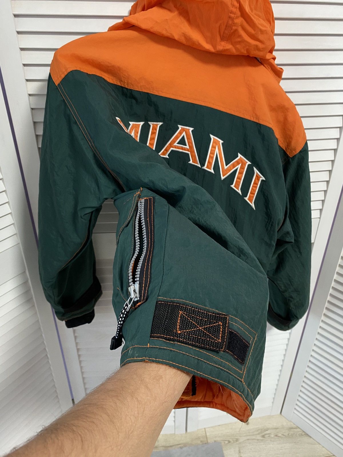 Champion × NBA × Vintage ♥️ Vintage 90s Jacket Champion MIAMI Back Logo Big Dolphins Size US L / EU 52-54 / 3 - 9 Thumbnail