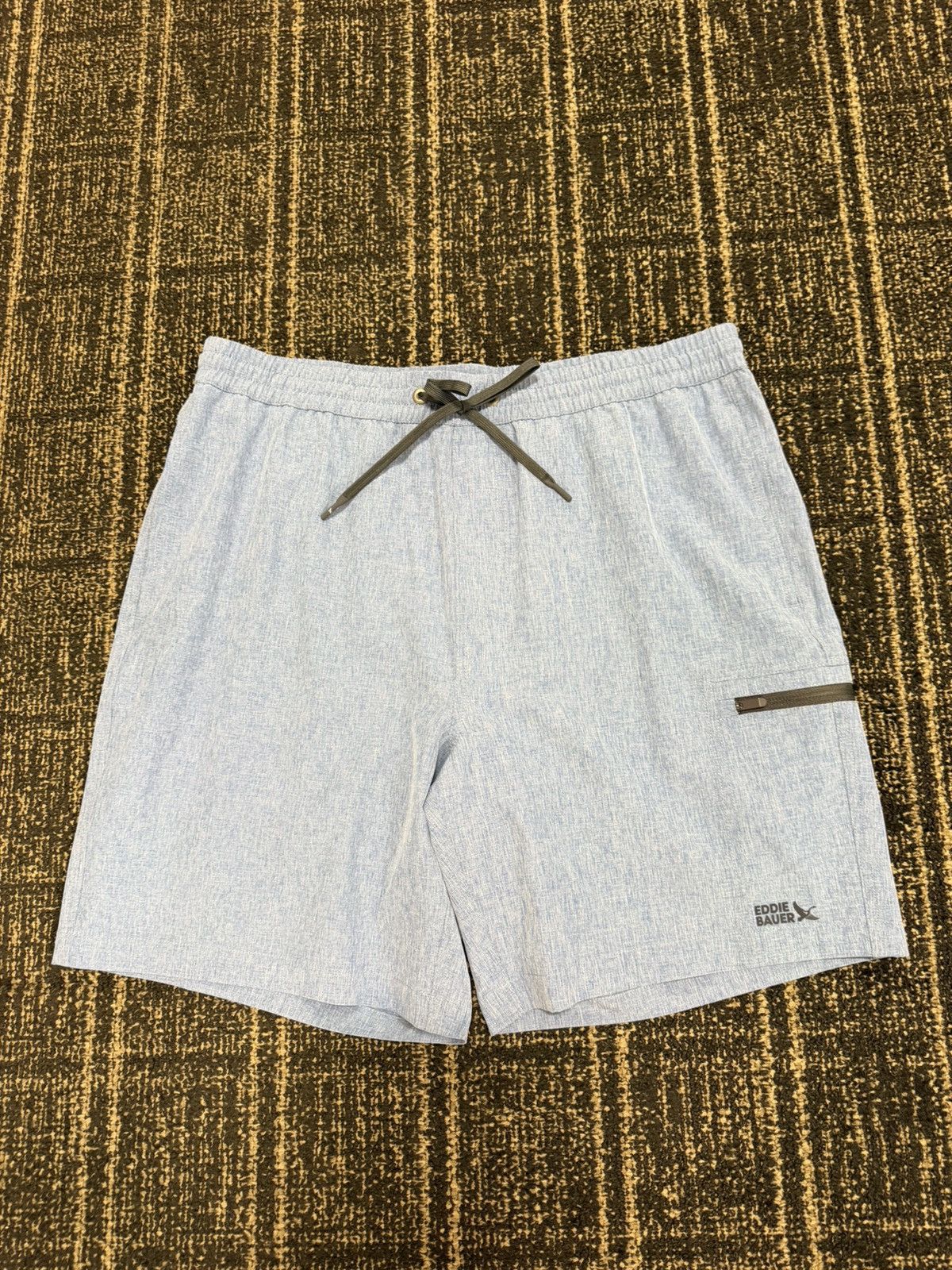Eddie Bauer Eddie Bauer “Thigh Zip-Pocket” Bathing Suits (MEDIUM) Size US 31 - 5 Thumbnail
