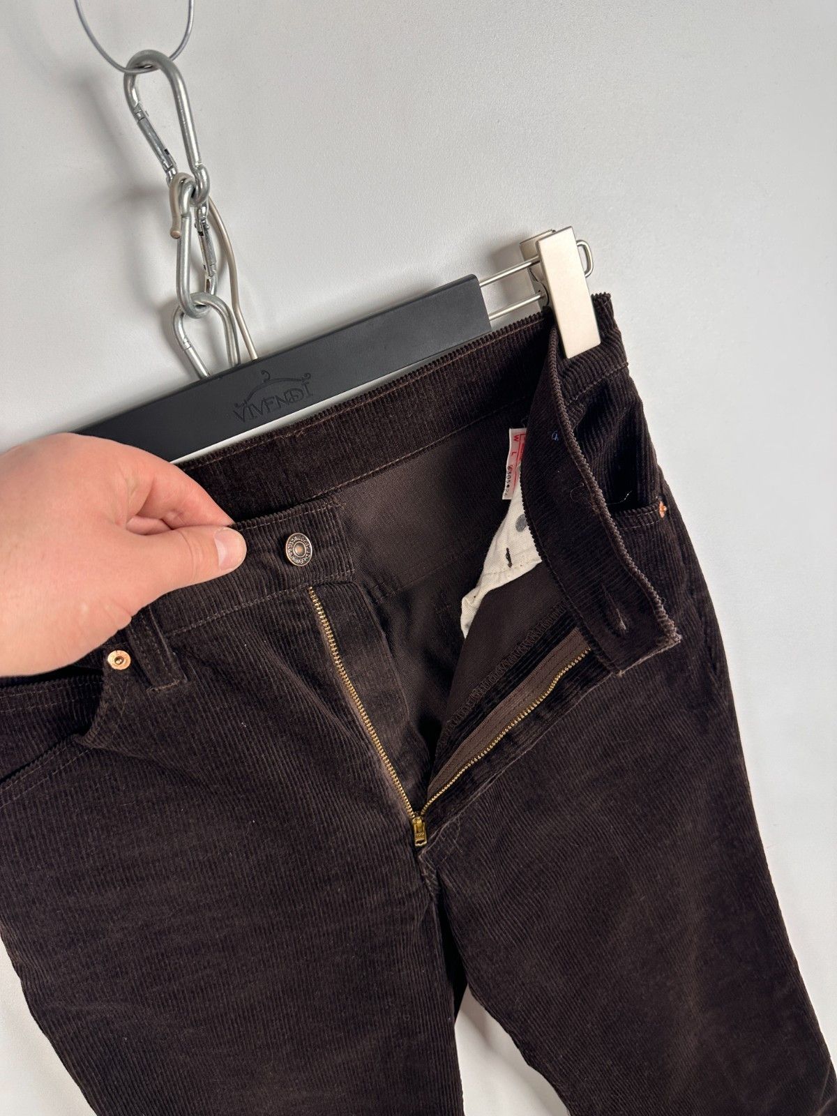 Levi's Vintage Levi's Corduroy Pant Trousers made in France W32 Size 32" / US 10 / IT 46 - 7 Thumbnail