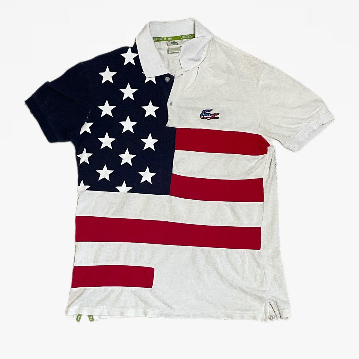 Lacoste LACOSTE UNITED STATES OF AMERICA USA FLAG CHIEF KEEF TYPE Grailed