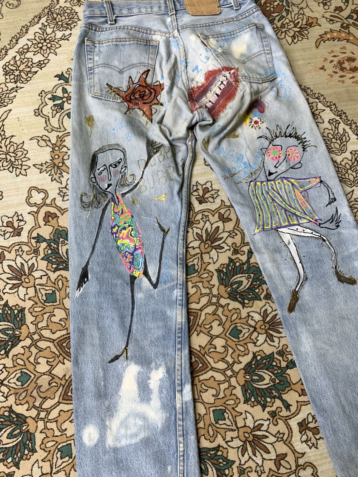 Levi's × Vintage VINTAGE 80s LEVIS USA Size US 28 / EU 44 - 7 Thumbnail