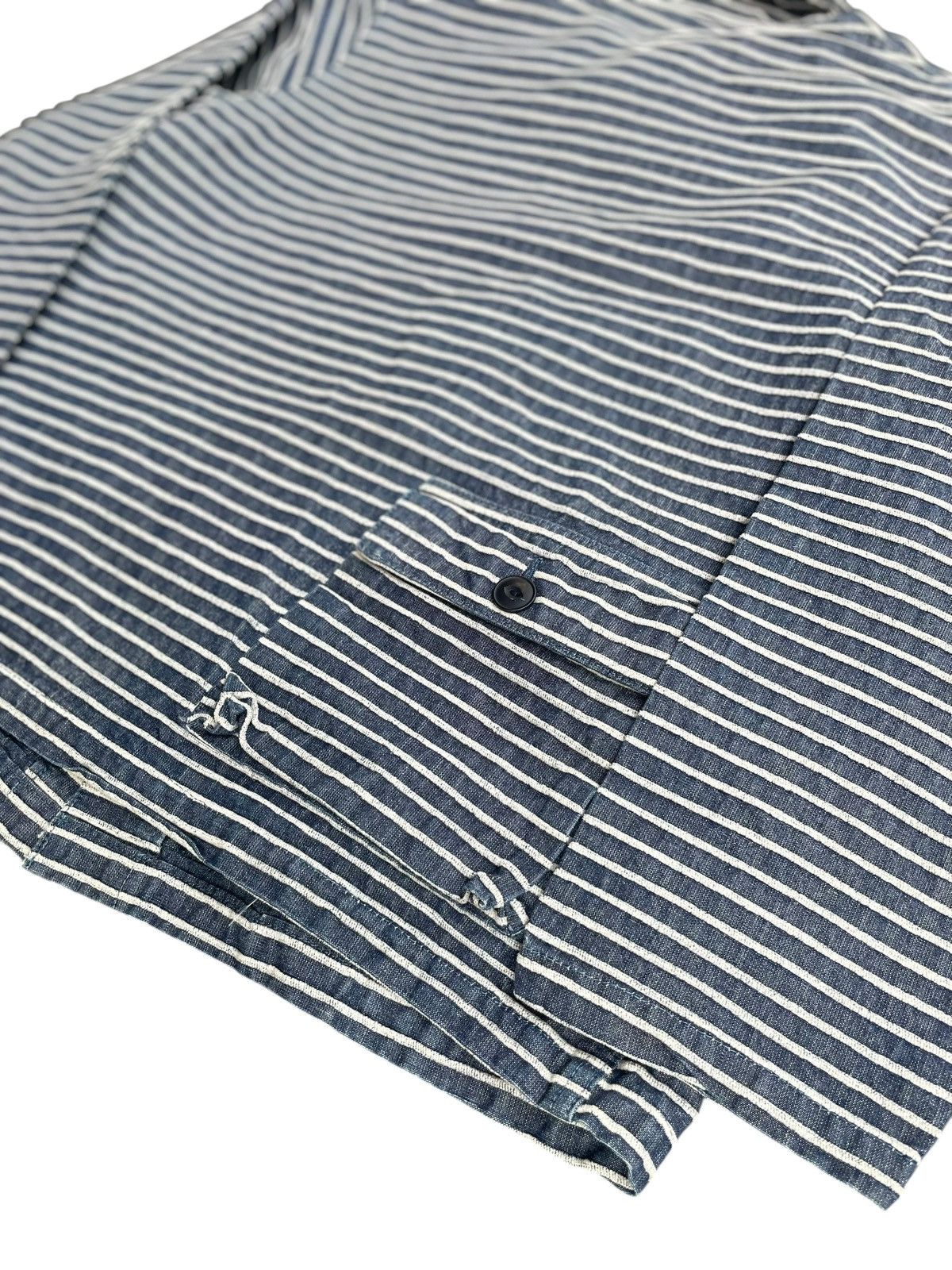 UES Japan UE Embossed Stripe Chore Jacket Size US L / EU 52-54 / 3 - 7 Thumbnail