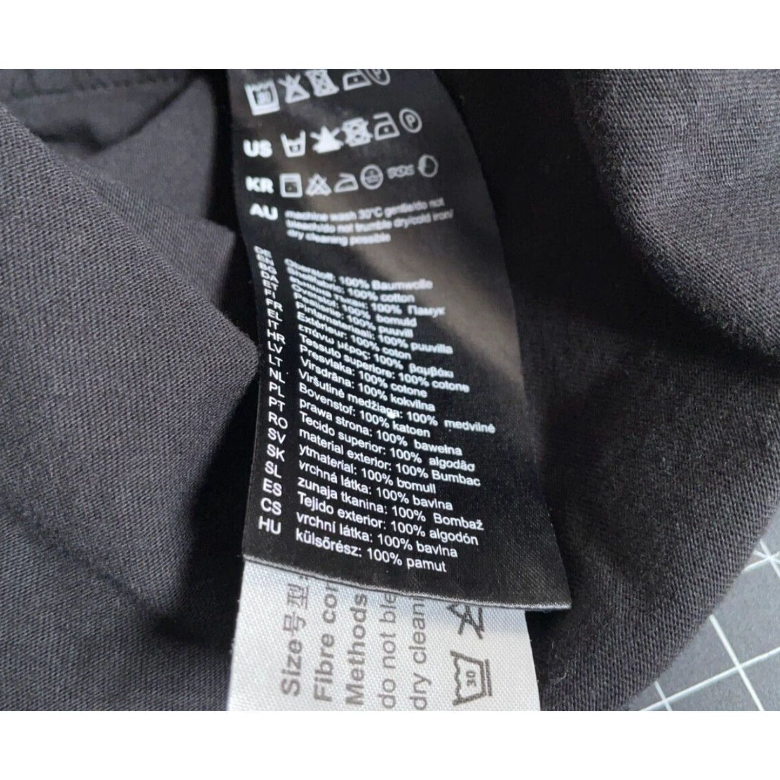 Mercedes-Benz Mercedes-Benz AMG T-Shirt Adult XL Black Gray Graphic Print Double-Sided Slim Fit Mens Size US XL / EU 56 / 4 - 7 Thumbnail