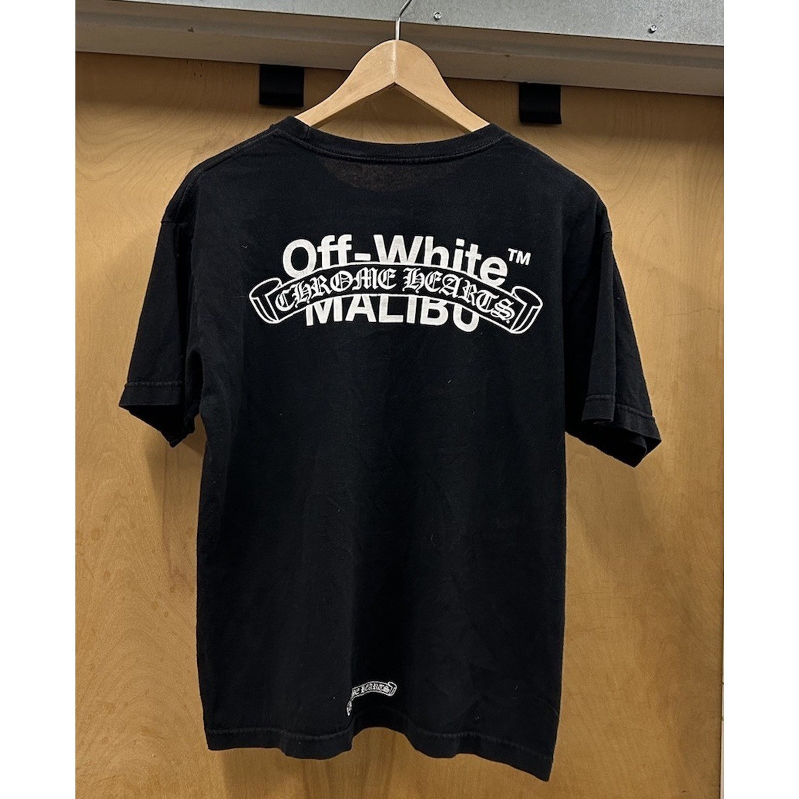 Chrome Hearts Chrome Hearts x Off White Malibu 2016 Pocket T Shirt Medium Size US M / EU 48-50 / 2 - 2 Thumbnail