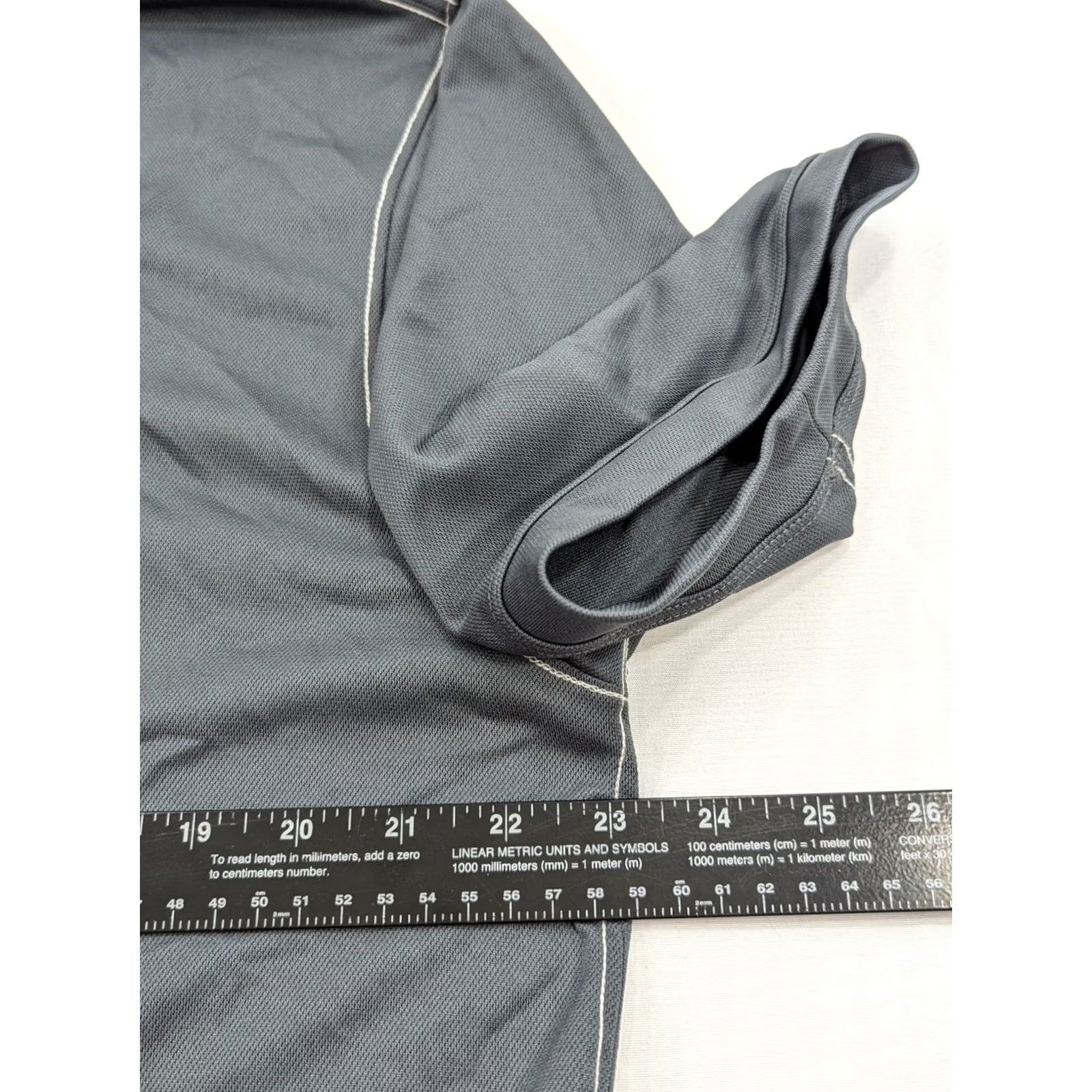 Nike Nike Dri-Fit Golf Polo Shirt Mens L Gray Short Sleeve Collared Button Front Size US L / EU 52-54 / 3 - 6 Thumbnail