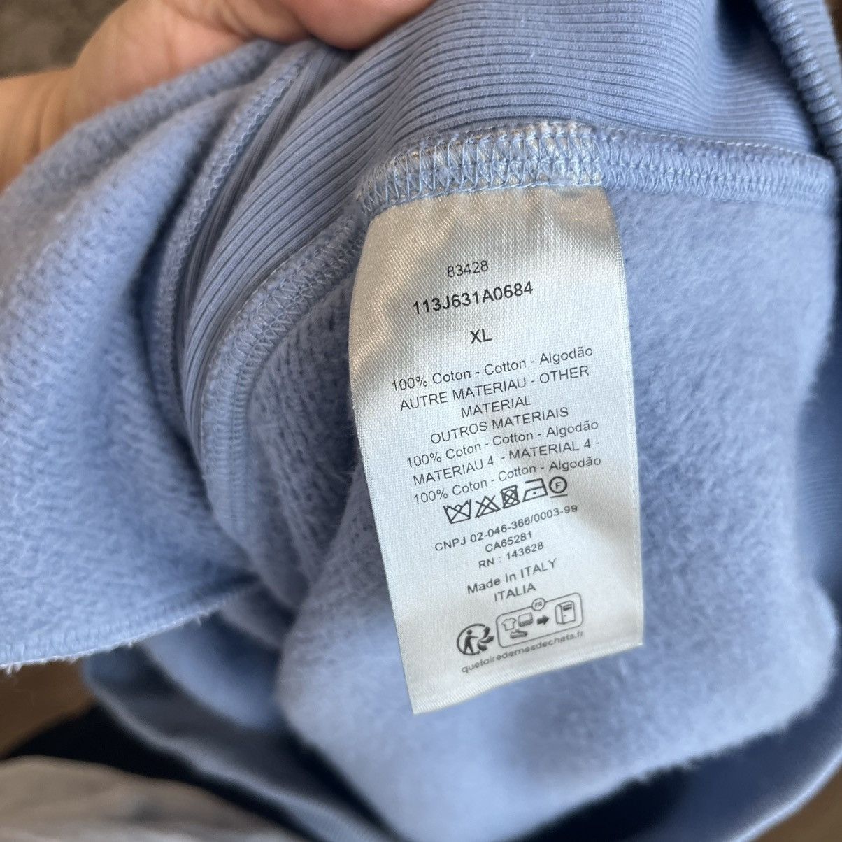 Dior Dior Jacquard Relaxed Oblique Terry Hoodie XL Blue Size US XL / EU 56 / 4 - 6 Thumbnail