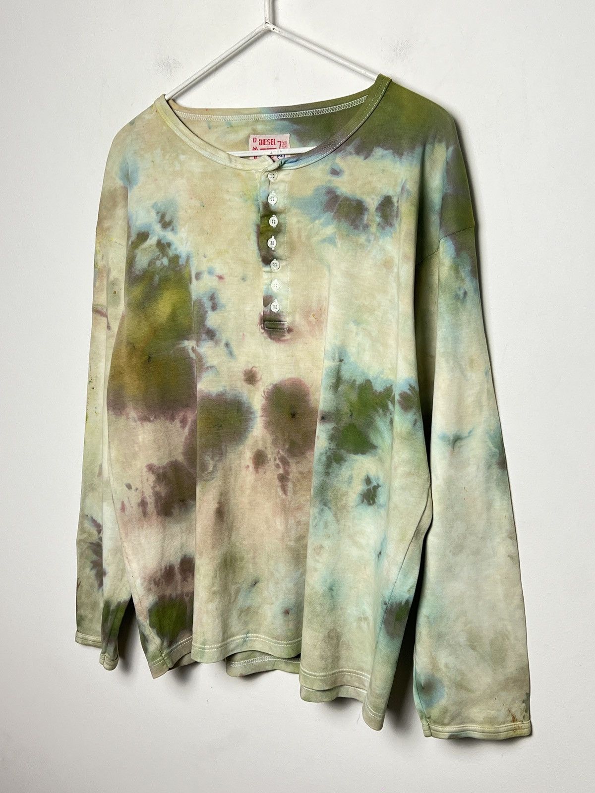 Diesel diesel tie dye ogre core homeless chic vintage long sleeve Size US M / EU 48-50 / 2 - 2 Thumbnail