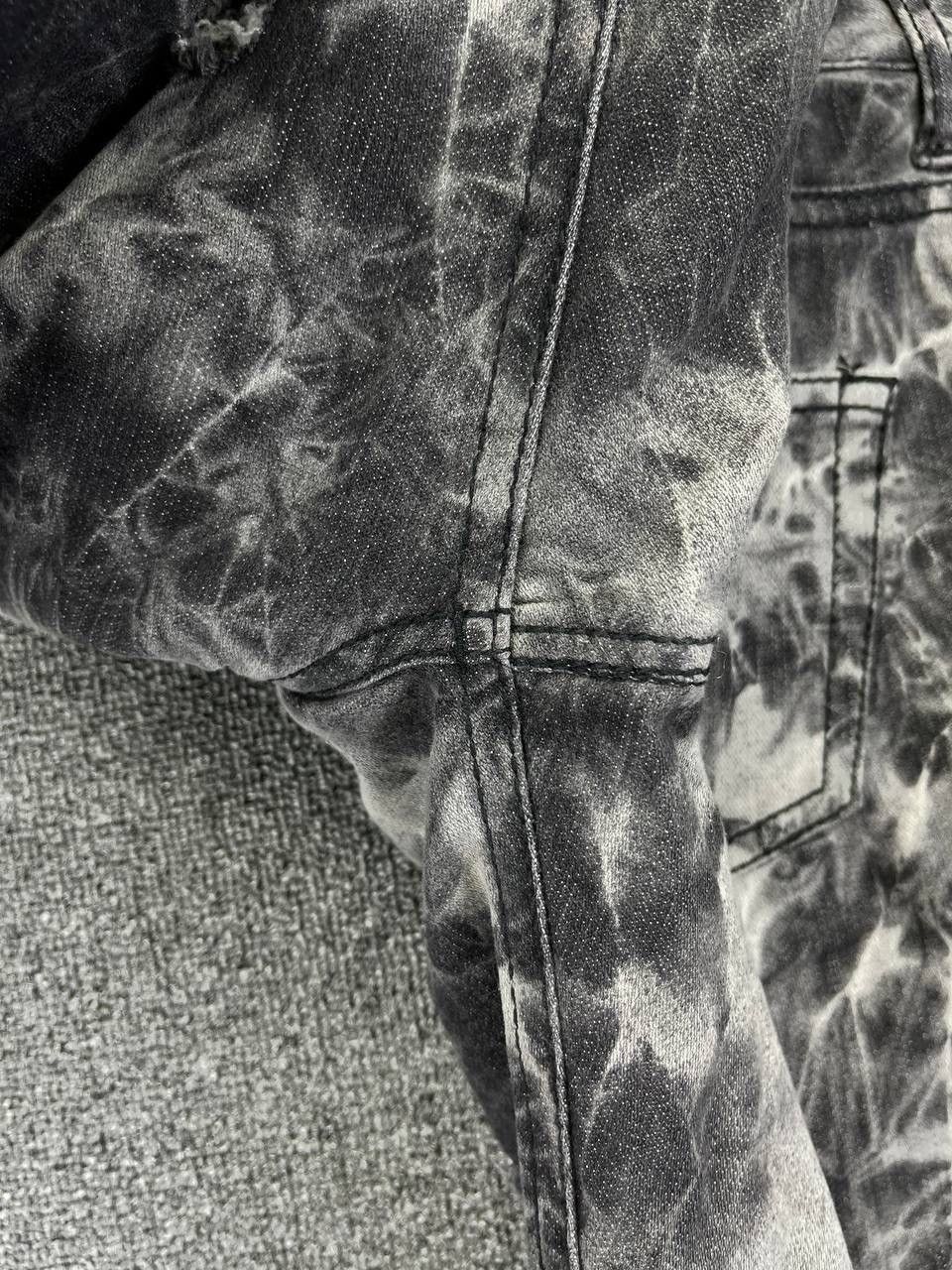 Japanese Brand Vintage Work Japanese Rare Tie Dye Punk Pants Size 31" - 11 Thumbnail
