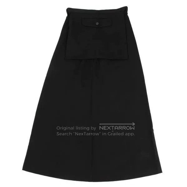 Comme des Garcons Comme Des Garcons size S Black Vintage Half Skirt Size 23" - 3 Thumbnail